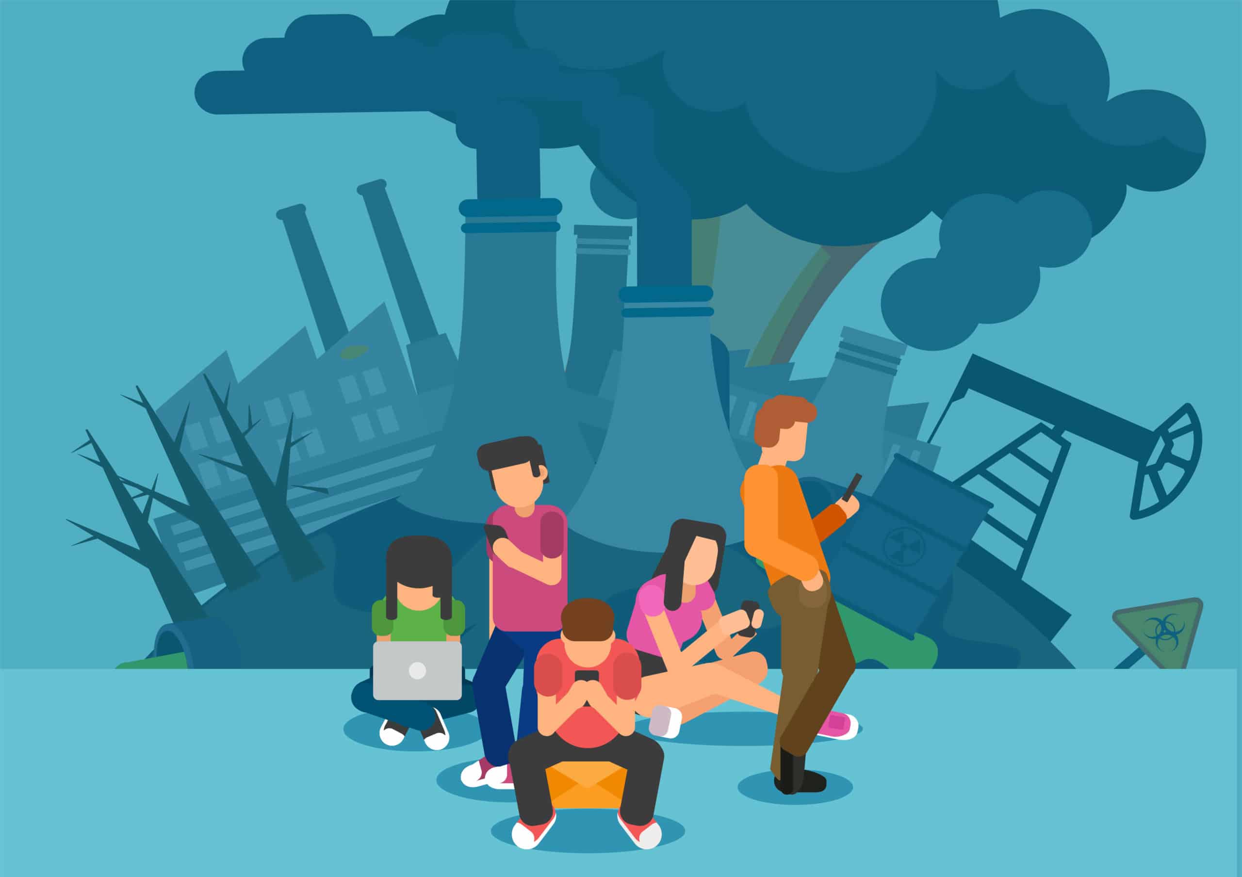 Internet pollution