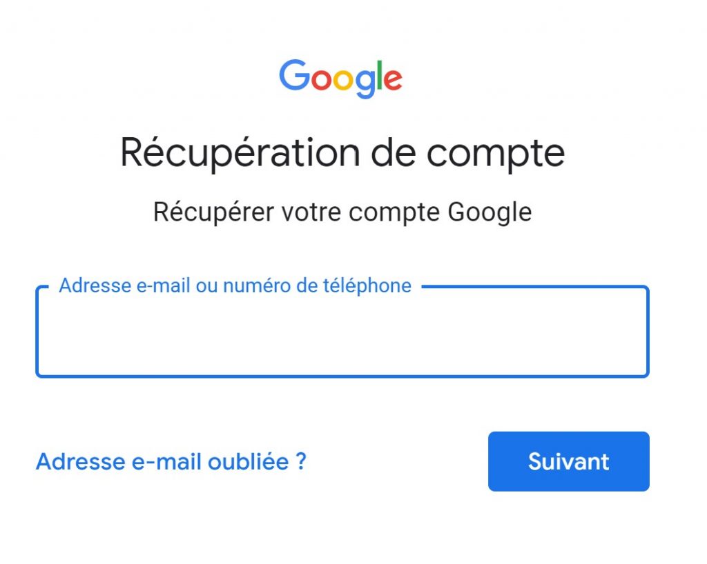 Comment Récupérer Mon Compte Gmail Sans Mon Numéro De Téléphone