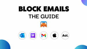 how to block emails