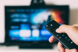écran Netflix flou