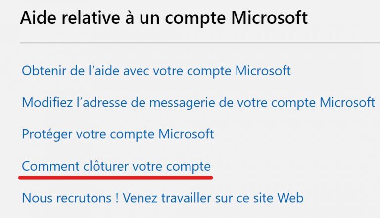 Comment supprimer sa boîte mail Hotmail ? - Cleanfox