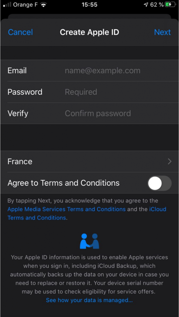 Keep gmail as Apple ID but create iCloud mail : r/iphone