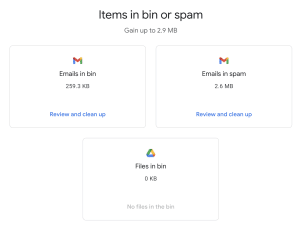 google one storage