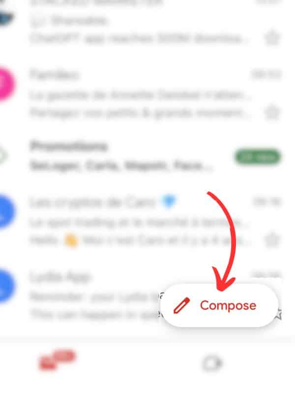 compose an email gmail