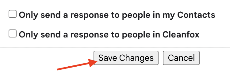 save changes gmail