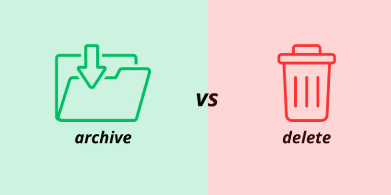 how to delete archive folder in gmail