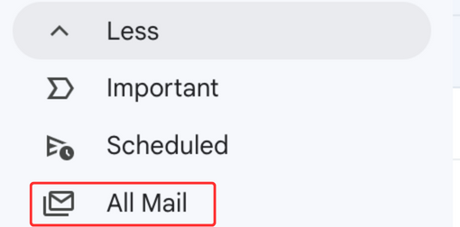 delete all emails in Gmail