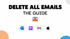 how to delete all emails in your mailbox