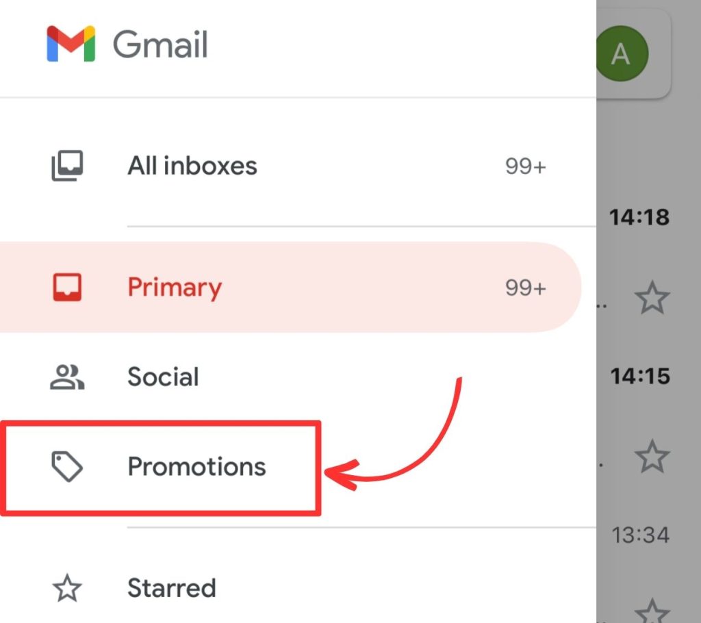 promotion email gmail